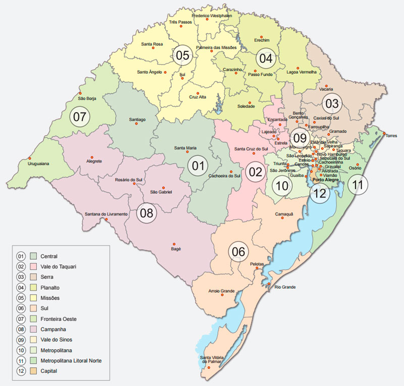 Quatro Municipios Mudam Da Jurisdicao De Novo Hamburgo Para A De Estancia Velha