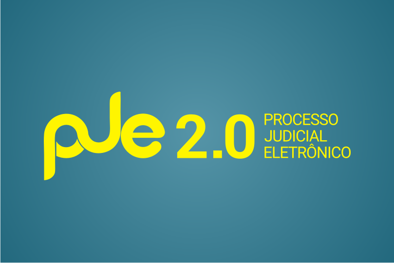 Logomarca do PJe 2.0 - Processo Judicial Eletrônico