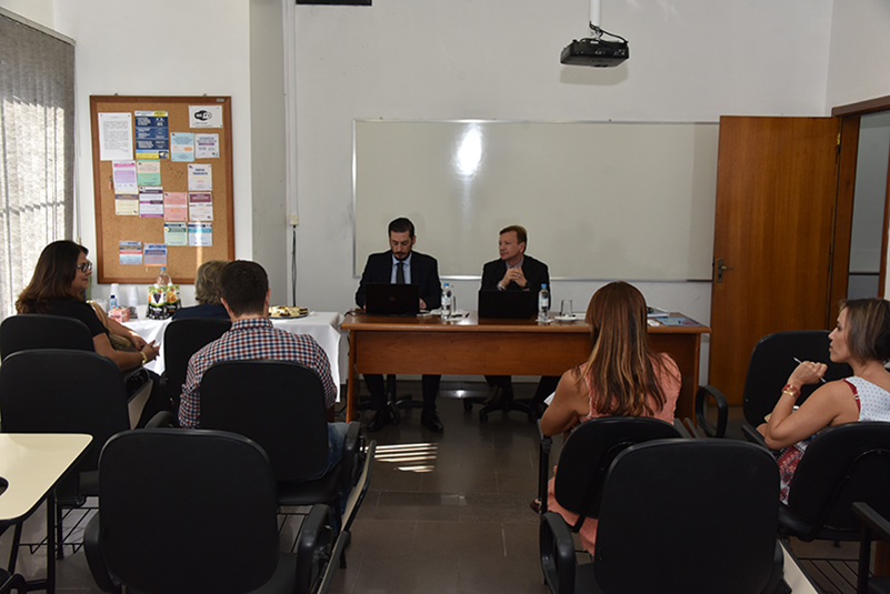 Ato de posse na sede da Femargs