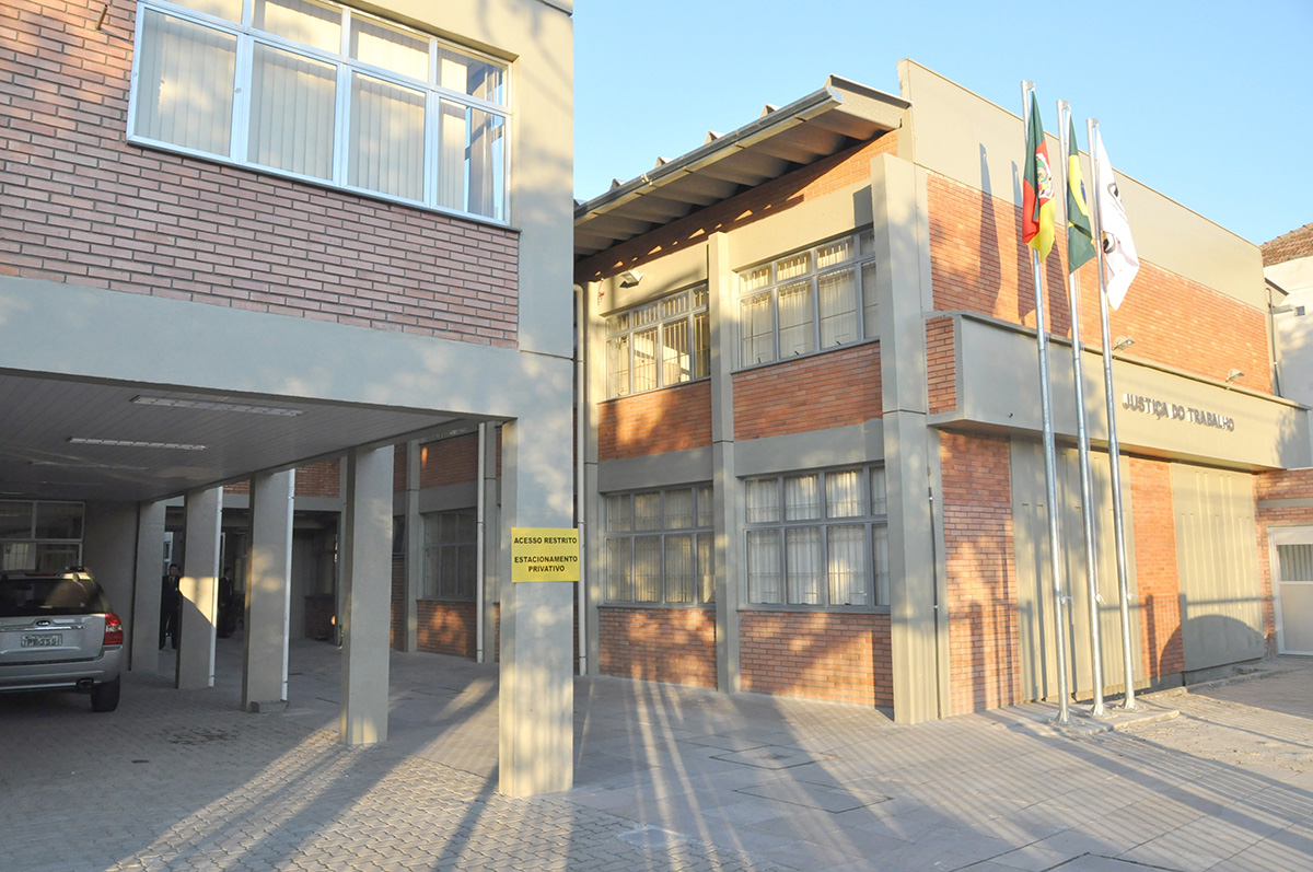 Fachada do Foro Trabalhista de Canoas