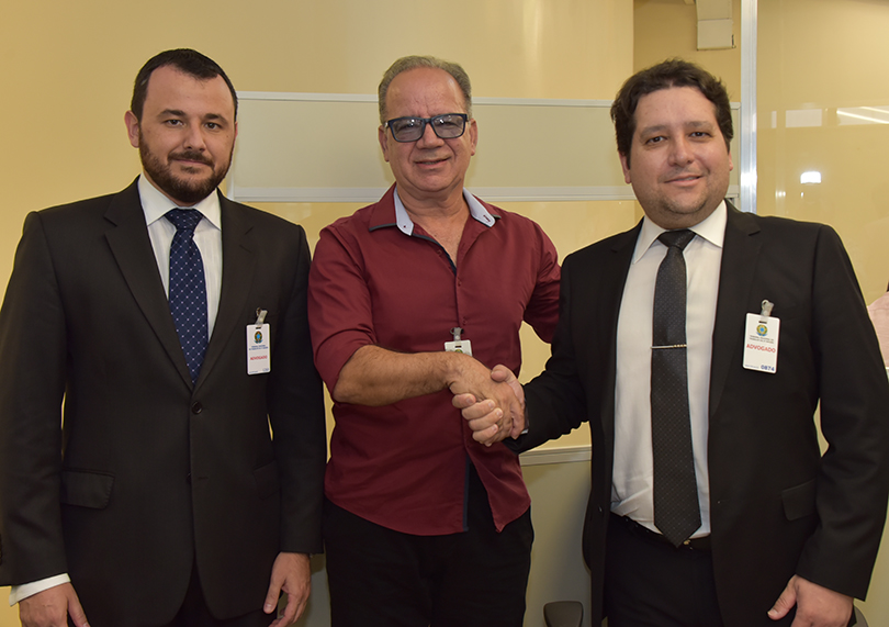 Fábio Häggsträm, José Carlos Barcellos e Gilberto Antônio Panizzi Filho