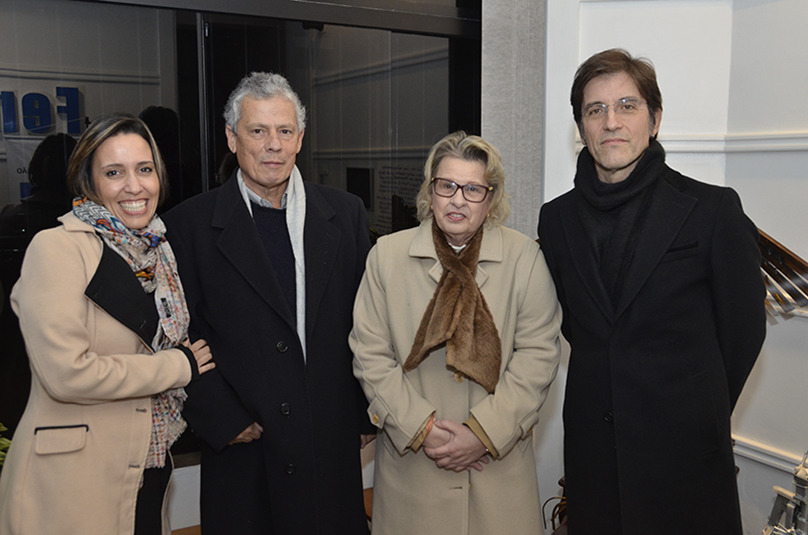 Foto posada da desembargadora Vania, Valdete Celso e Gastal