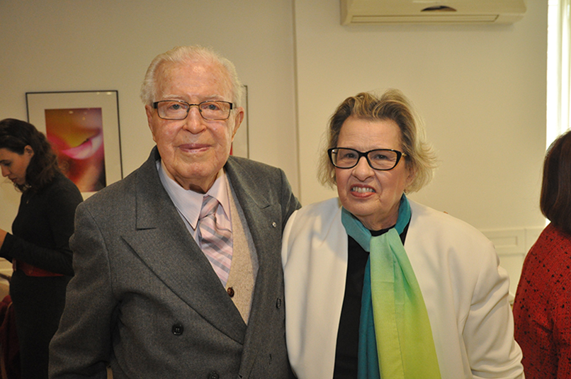 Snel e Vania posam para foto