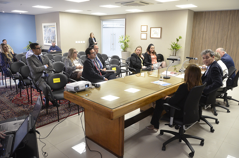 Reunião do grupo de estudos sobre mediação e conciliação