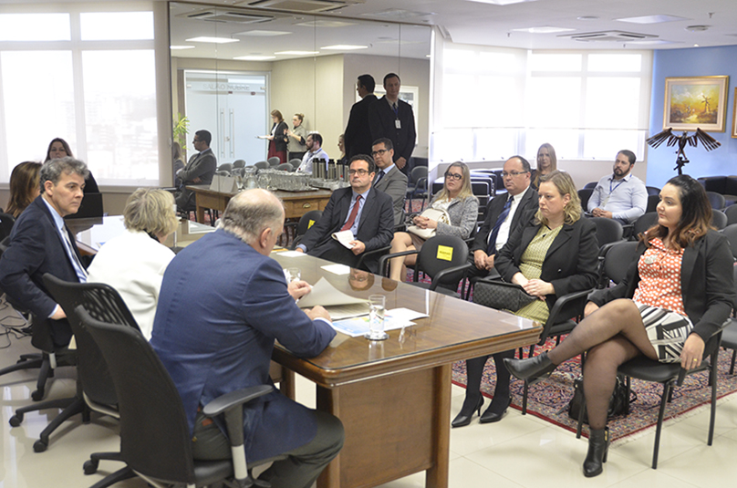 Reunião do grupo de estudos sobre mediação e conciliação