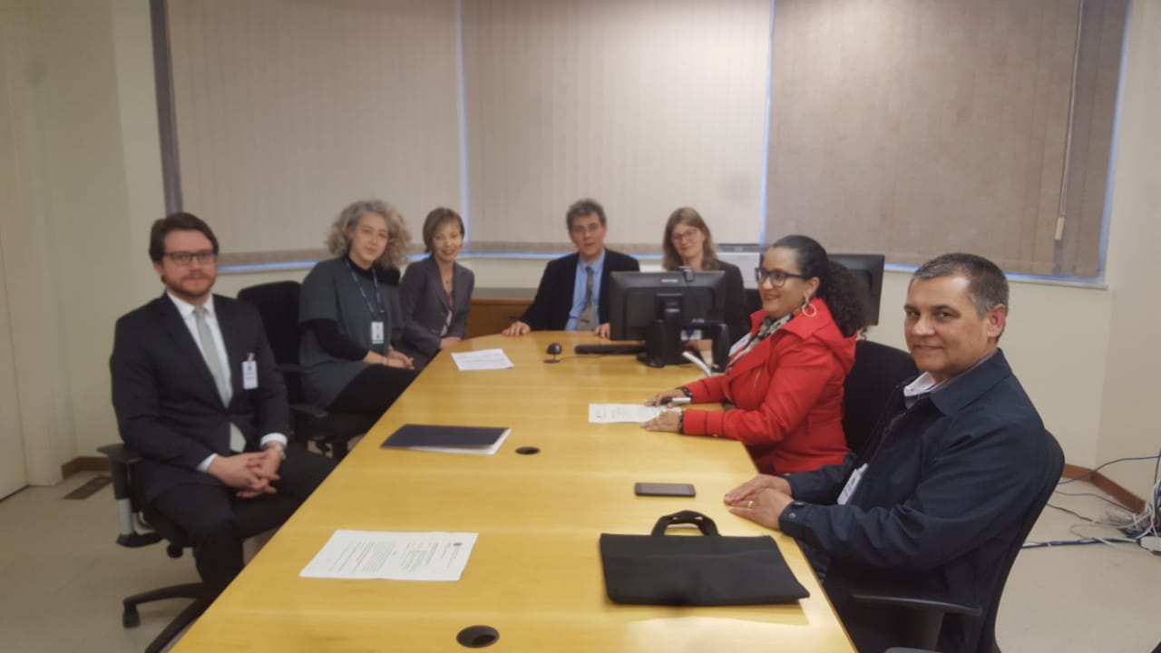 Foto de uma das reuniões