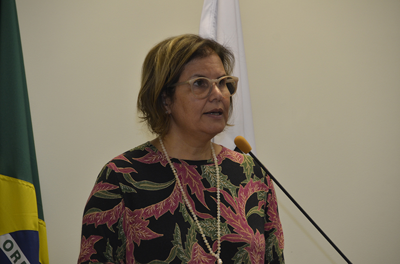 Palestrante discursando