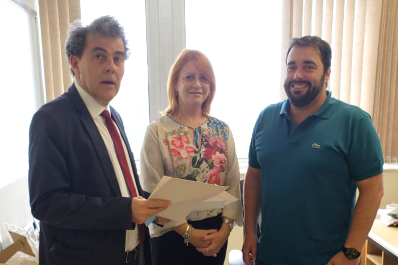 Foto posada dos desembargadores Fraga, Madalena e Alexandre