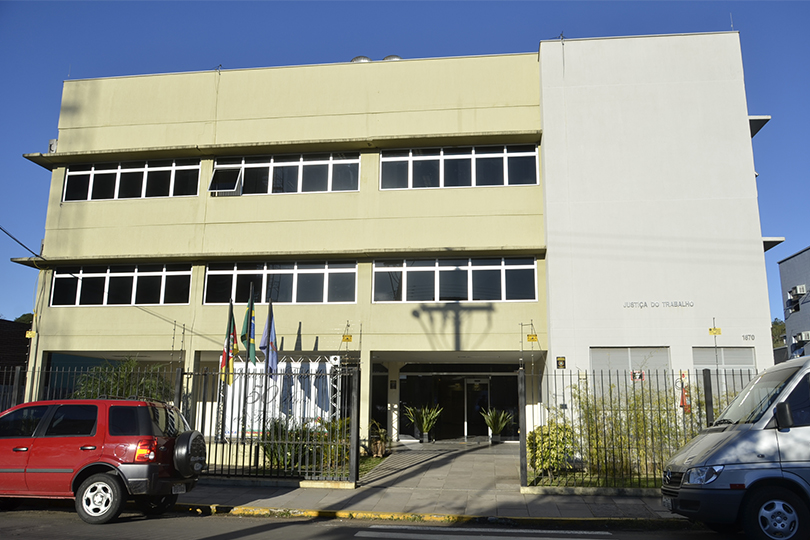 Fachada do Foro Trabalhista de Taquara