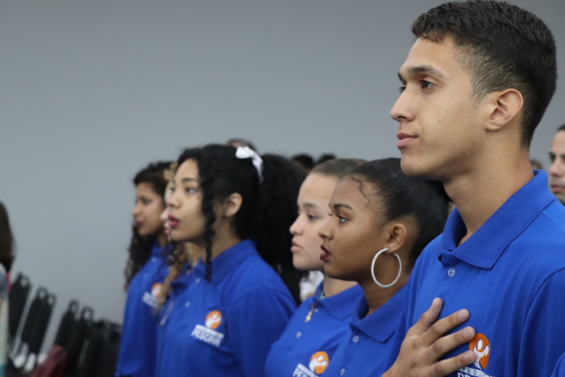 Cerimônia apresentou alunos e inaugurou nova unidade do Projeto Pescar da Comunidade Jurídico Trabalhista.