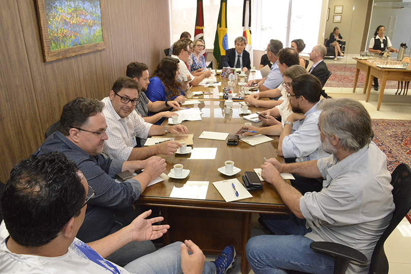 Reunião do Fórum Institucional em Defesa da Justiça do Trabalho (Fidejust) contou com representantes de diversos órgãos públicos e entidades da sociedade civil.