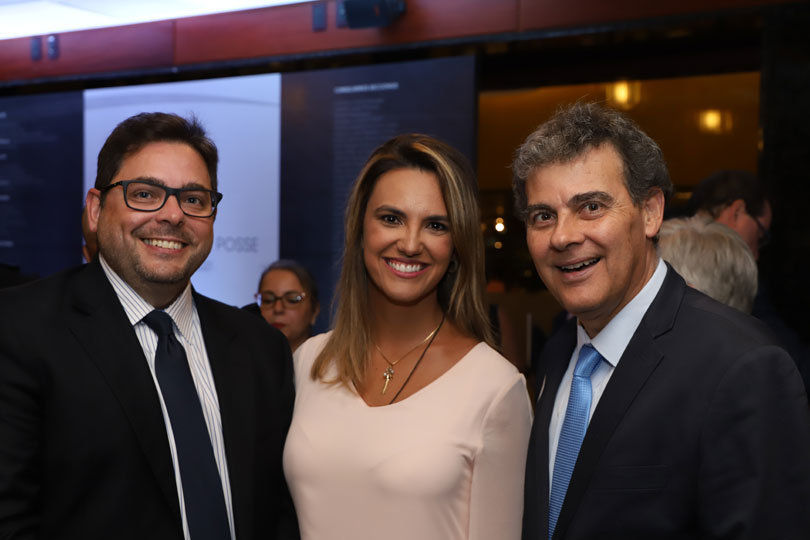 Desembargador Ricardo Carvalho Fraga participa da posse de Ricardo Breier como presidente da OAB/RS.