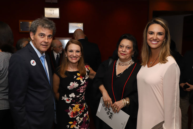 Desembargador Ricardo Carvalho Fraga participa da posse de Ricardo Breier como presidente da OAB/RS.