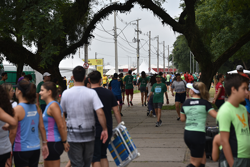 Foto da corrida de rua de 2019