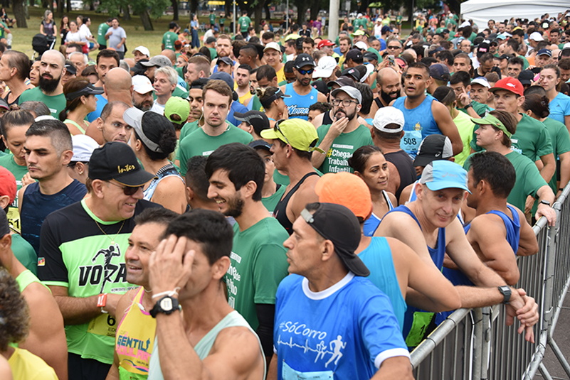 Foto da corrida de rua de 2019