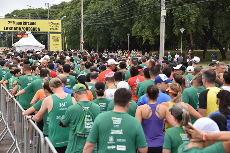 Foto da corrida de rua de 2019