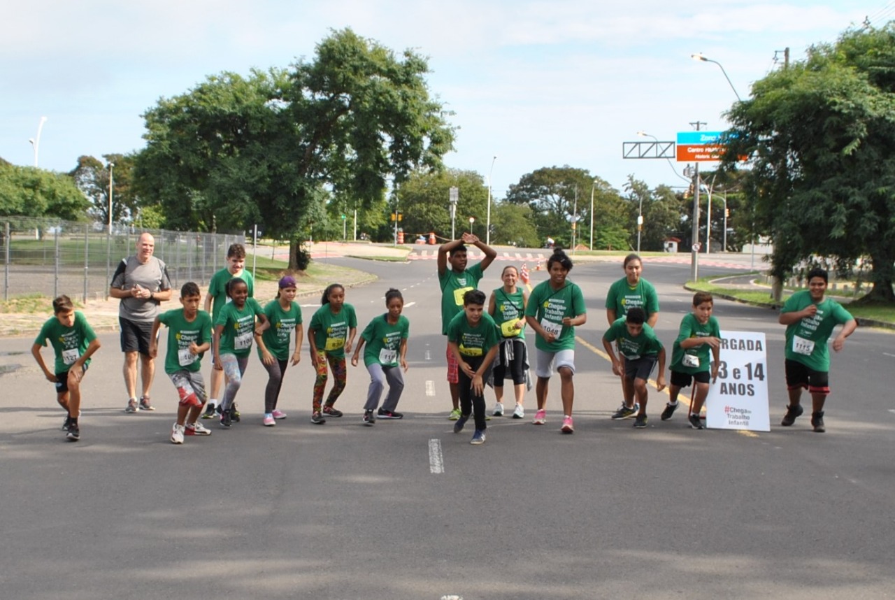 Foto da corrida de rua de 2019
