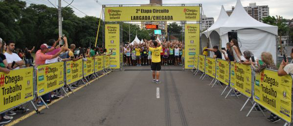 Foto da corrida de rua de 2019