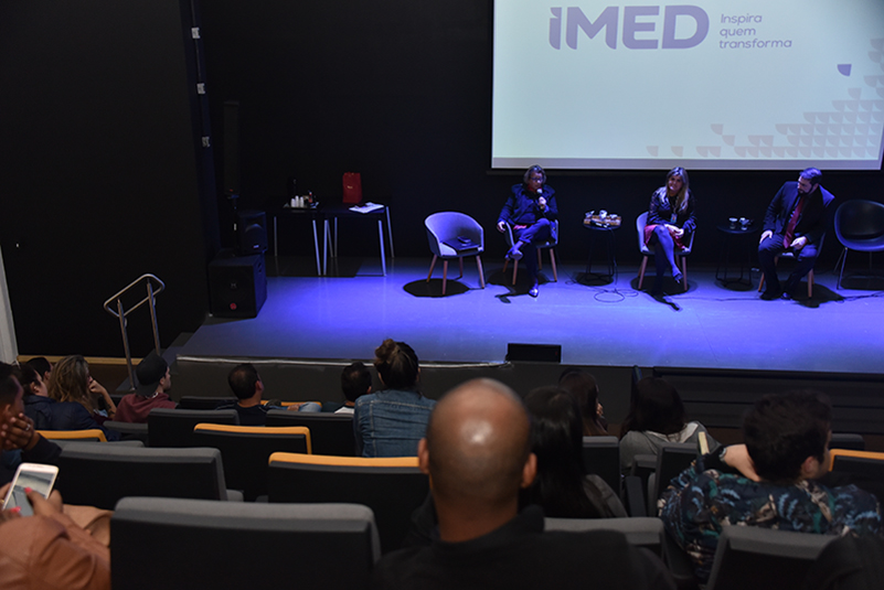Corpo docente do Direito da IMED recebe presidente Vania e desembargador Alexandre Corrêa da Cruz