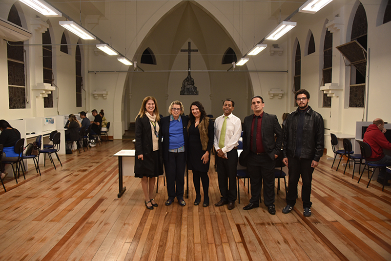 Presidente Vania ministrou aula magna do curso de Direito da Universidade Estácio de Sá, em Porto Alegre