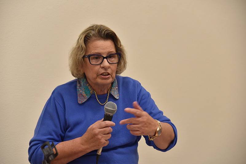 Presidente Vania ministrou aula magna do curso de Direito da Universidade Estácio de Sá, em Porto Alegre