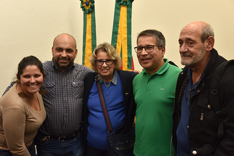 Presidente Vania ministrou aula magna do curso de Direito da Universidade Estácio de Sá, em Porto Alegre