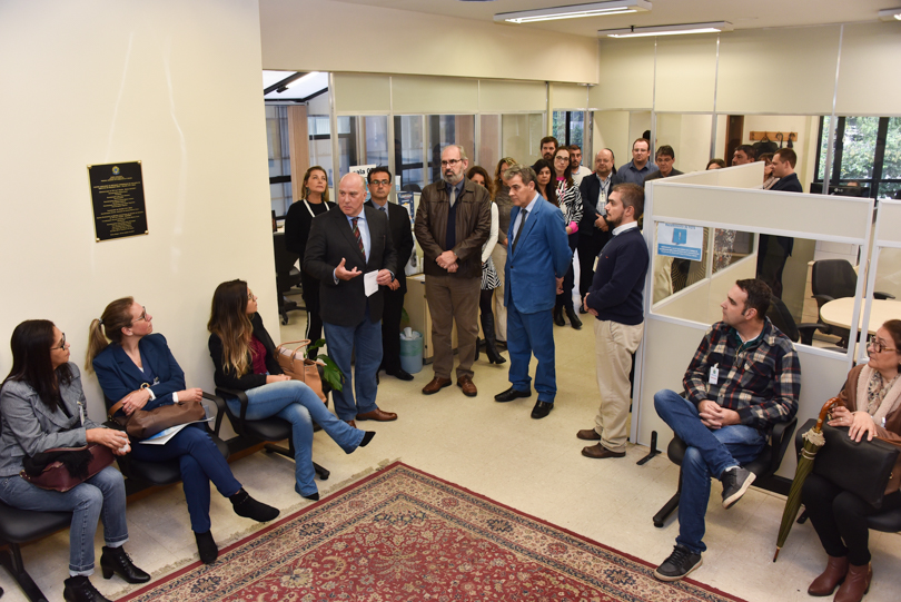 Cerimônia de encerramento da Semana da Conciliação