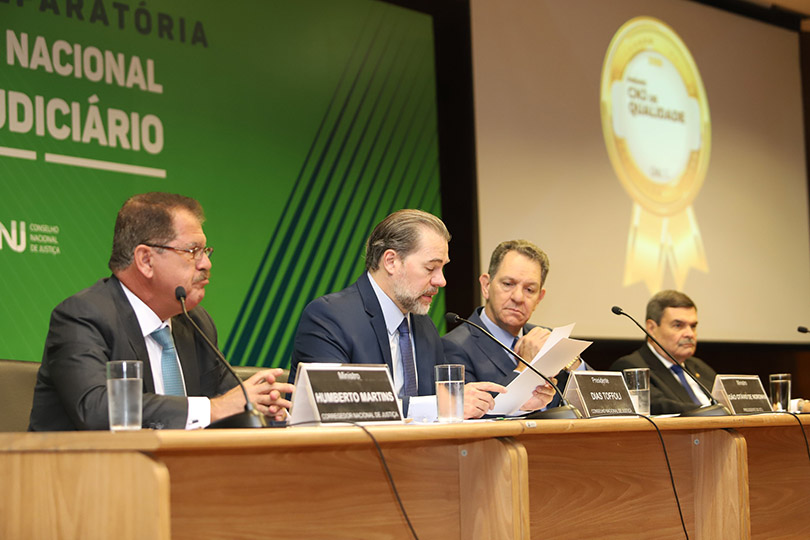 Ministros do Judiciário participam do lançamento do Prêmio CNJ de Qualidade