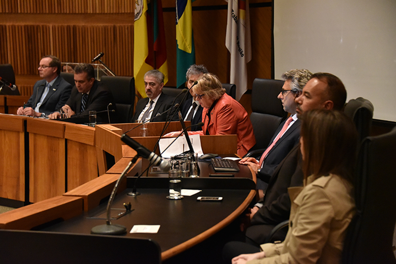 Audiência coletiva no TRT-RS