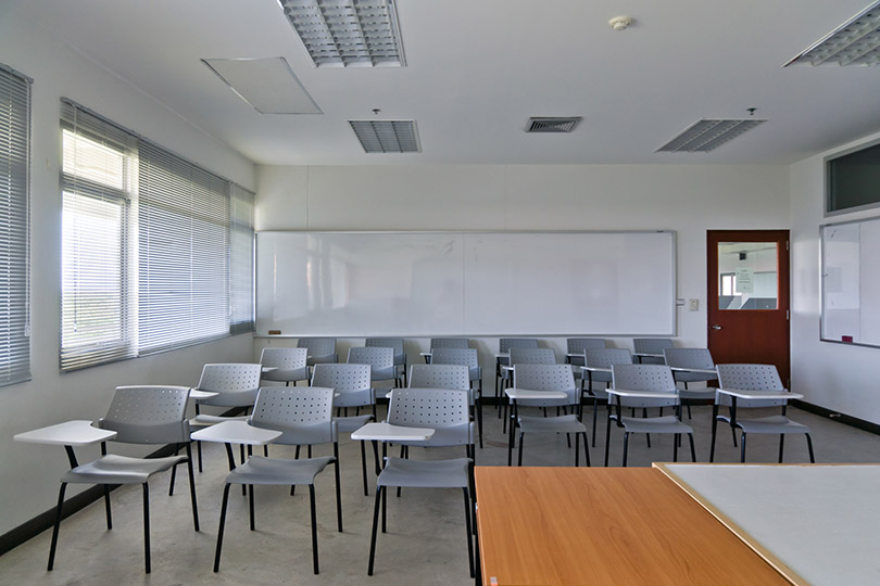 Sala de aula vazia