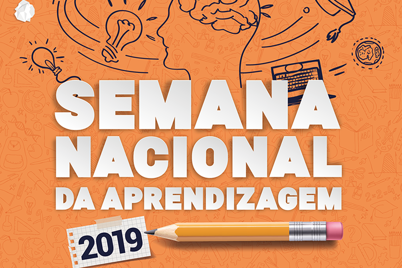 Arte de divulgação da Semana da Aprendizagem.