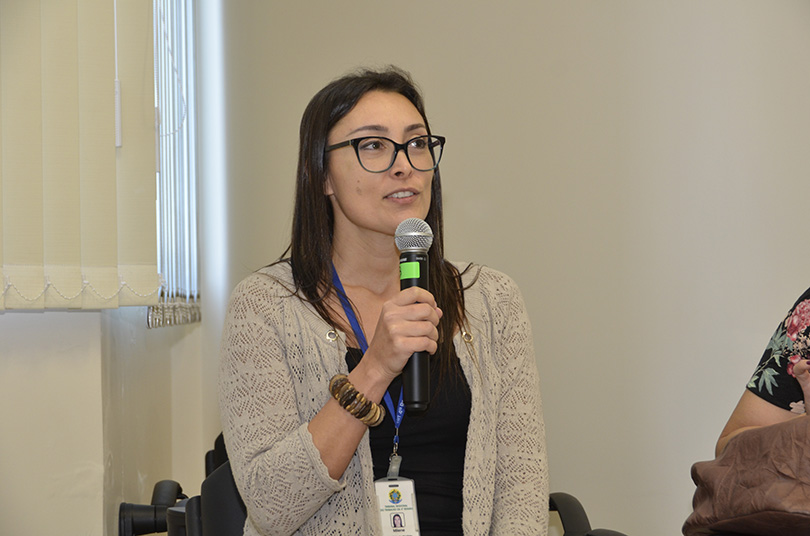 roda de conversas com lideranças guarani na Escola Judicial