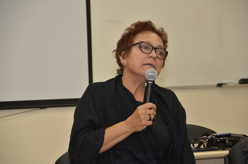 roda de conversas com lideranças guarani na Escola Judicial