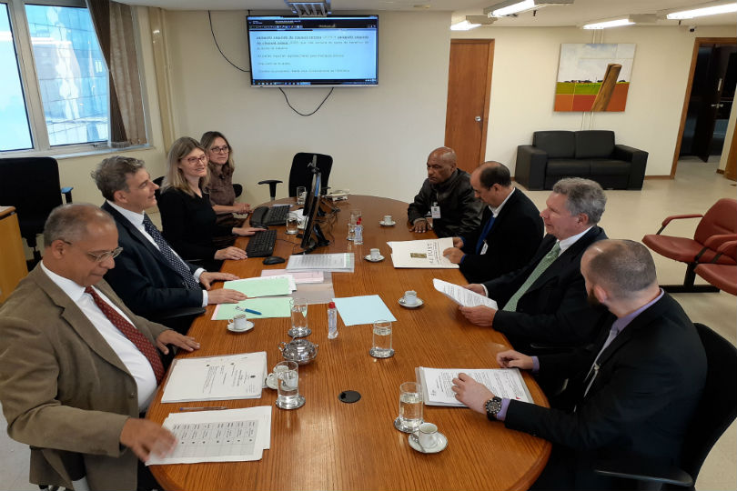 Foto da reunião