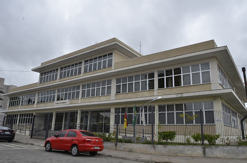 Foto da fachada do Foro Trabalhista de Bagé