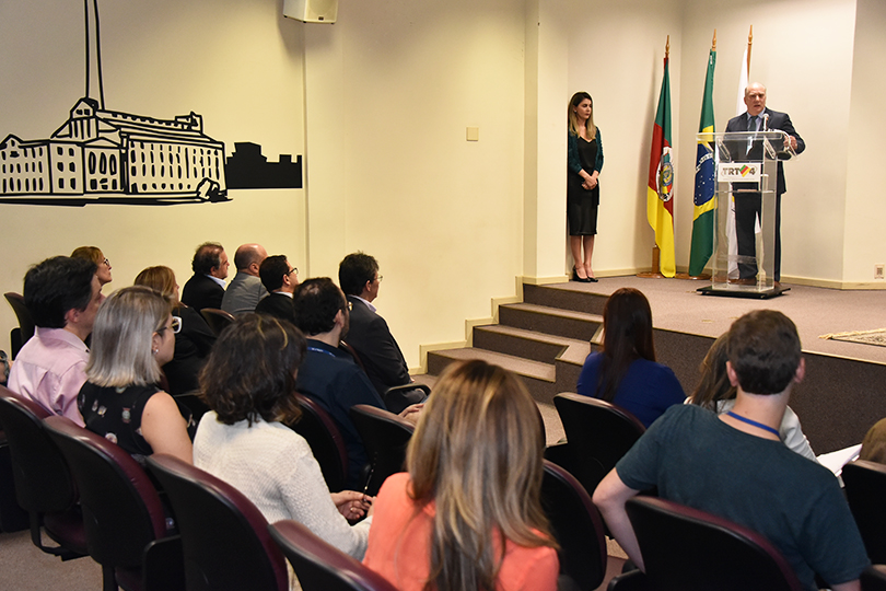 Formatura dos novos conciliadores