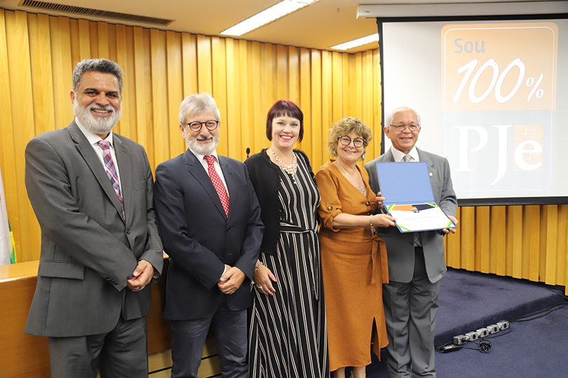 Lelio Corrêa, George Achutti, Bárbara Casaletti, Carmen Gonzalez e João Batista Pereira