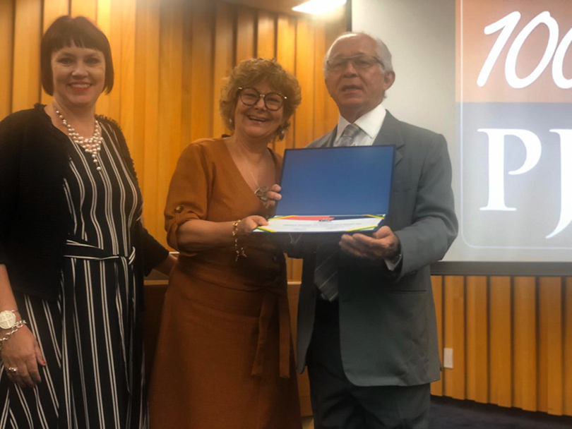 Bárbara Casaletti, Carmen Gonzalez e João Batista Pereira