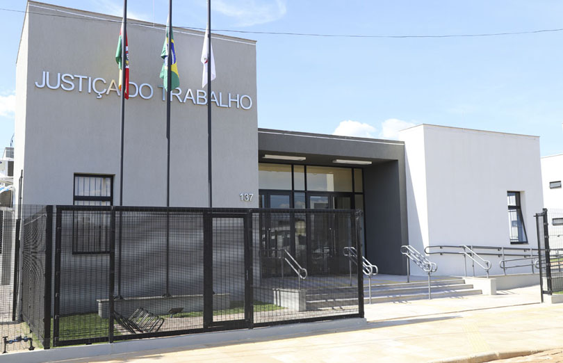 Fachada do novo prédio