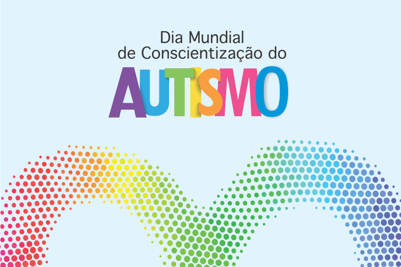 Arte alusiva ao Dia Mundial de Conscientização do Autismo
