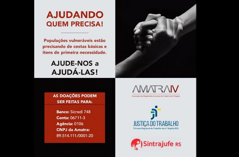 Campanha ajudando quem precisa