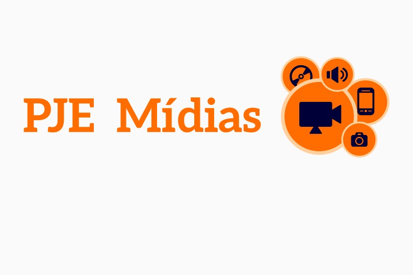 Logo do sistema PJe Mídia