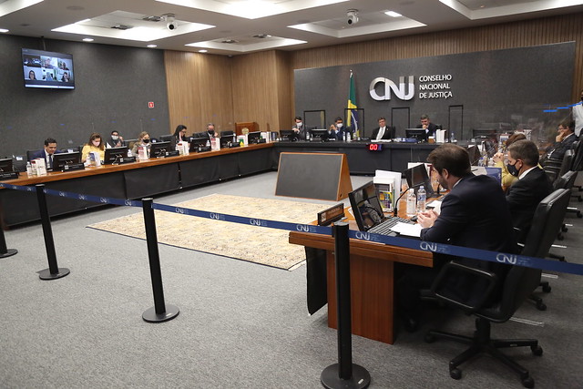 Foto da sessão do CNJ