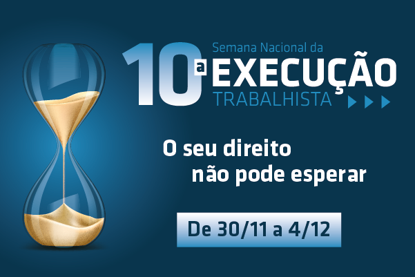 Logo da Semana da Execução