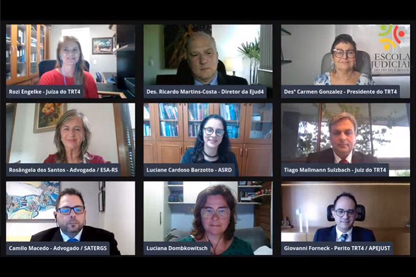 Pra Cego Ver: integrantes das instituições organizadoras do Congresso
