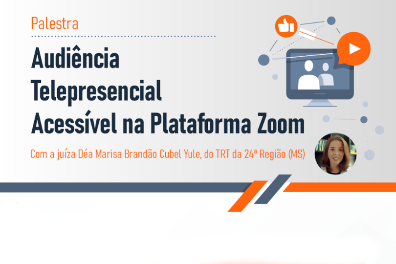 Arte de divulgação, contendo as principais principais informações