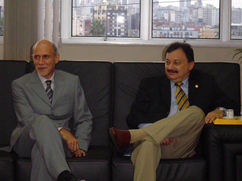 Des. Ghisleni e Ministro Walmir