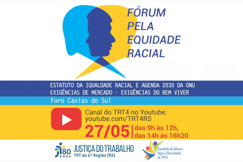 Arte de divulgação do evento, contendo as principais informações