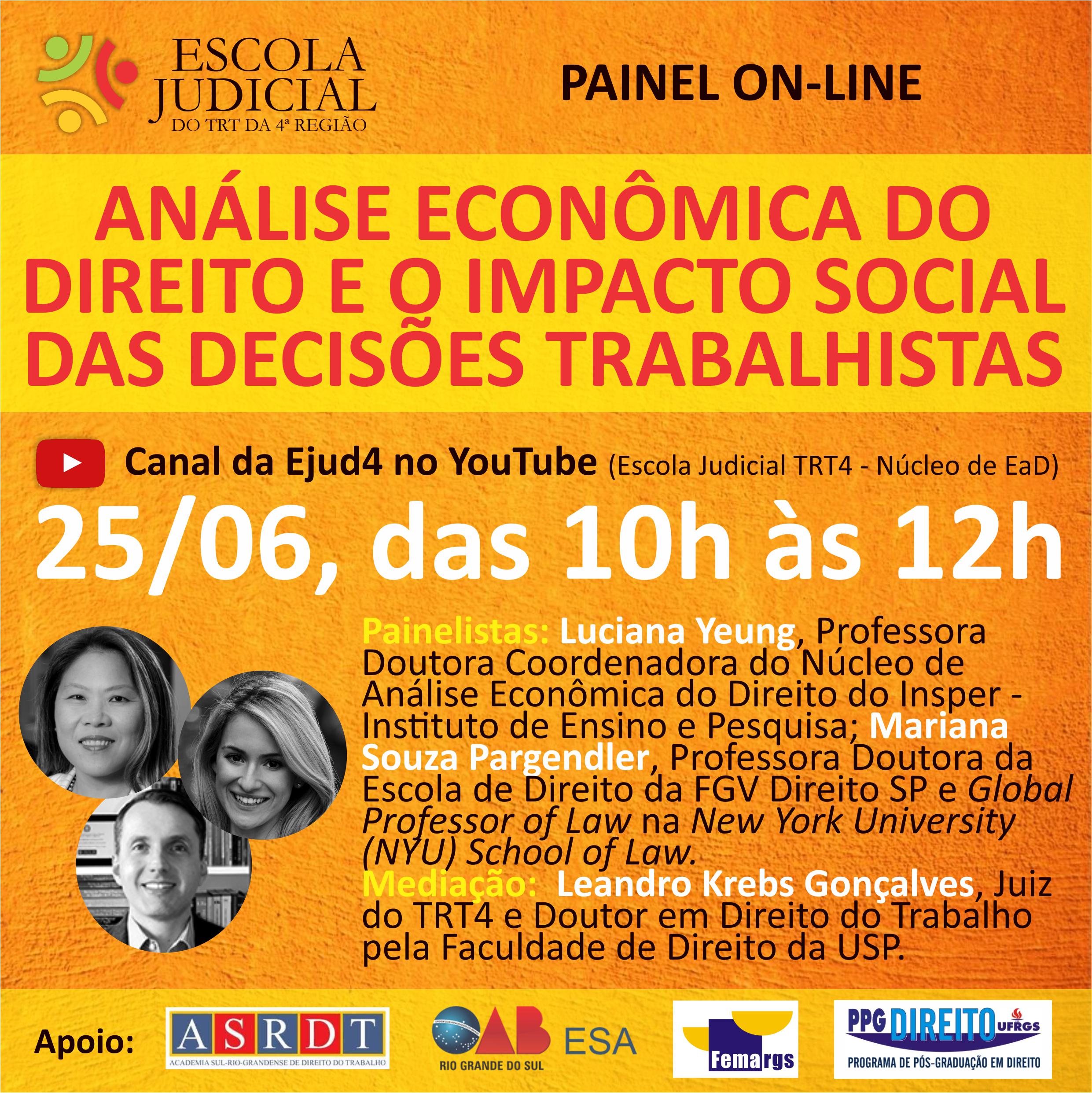 Card de divulgação do evento.