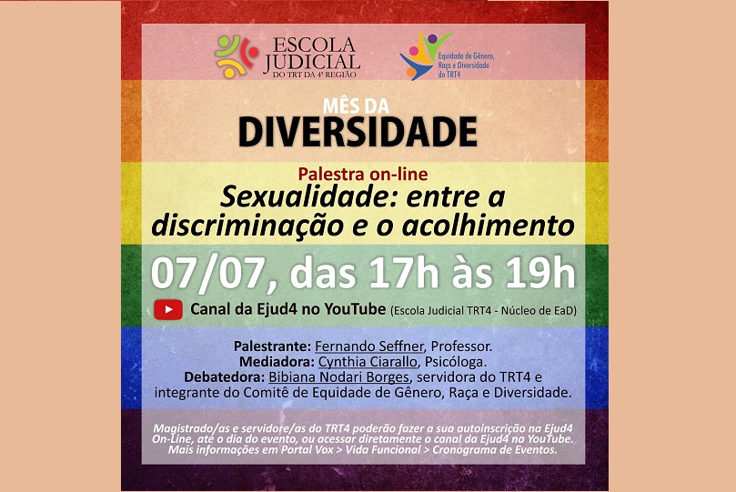 Pra Cego Ver: card com informações sobre o evento